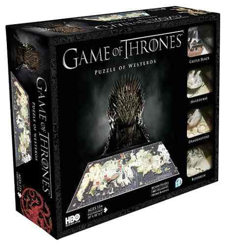 Rompecabezas 4d De Westeros Game Of Thrones 1500 Piezas