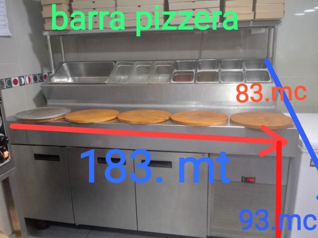 Vendo Barra Pizzera Y Cevichera
