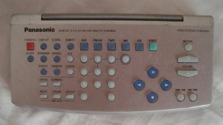 Minidisc Panasonic Control Remoto