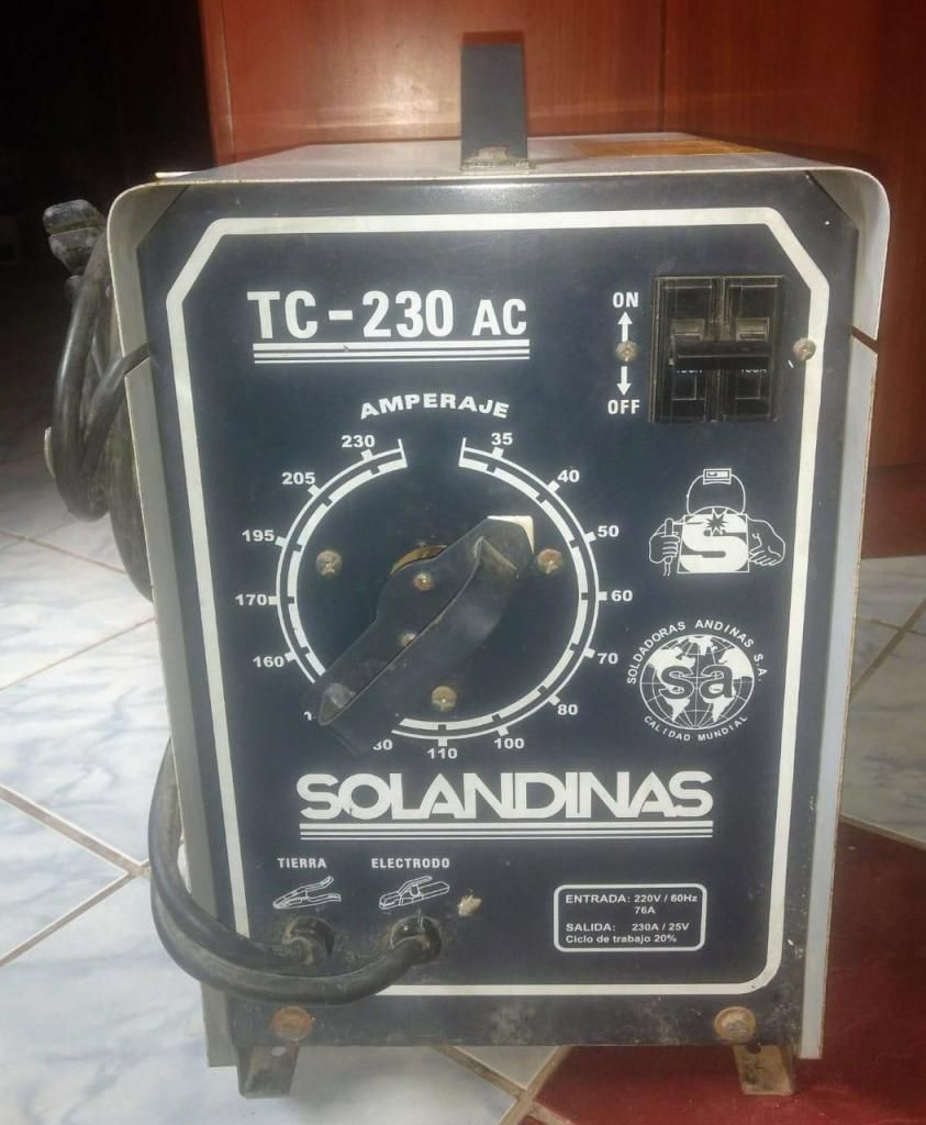 Máquina de Soldar Solandinas TRC-230 AC