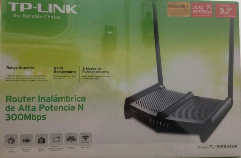 Router Tp Link Wireless 300 Tl Wr841 Hp