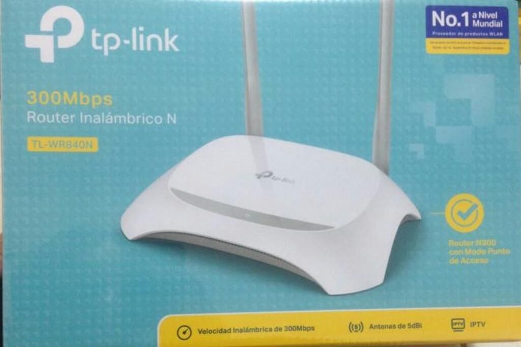 Router Tp Link Wireless 300 Wr840n