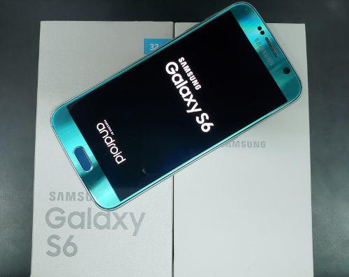 Samsung S6 / 3gb Ram / 64gb / Blue Topaz