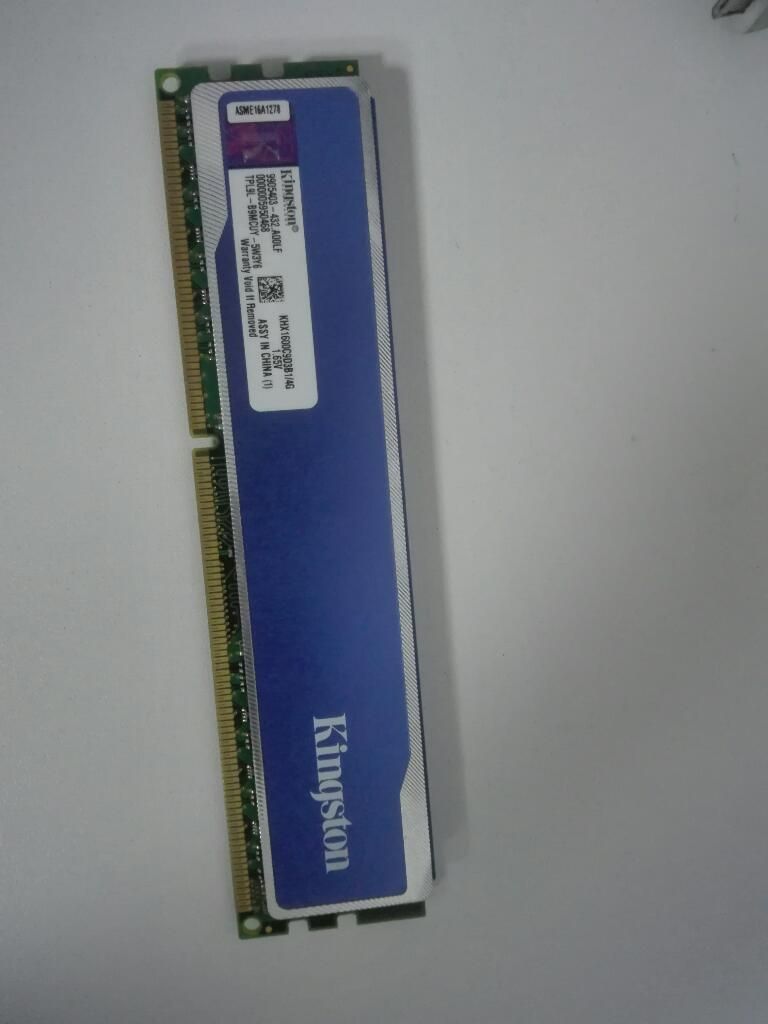 Se Vende Memoria Ram Ddr3 4gb Kingston