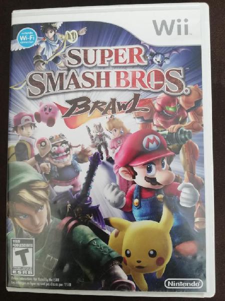 Juego Wii Origin Super Smash Bross Brawl