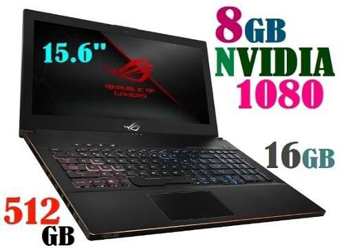 Laptop Asus Gm501gi Xs74 Zephyrus I7 8va Generacion 8750h