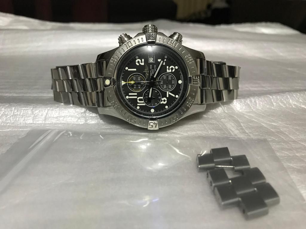 Reloj Breitling Super Avenger Chrono Profesional 12 Horas