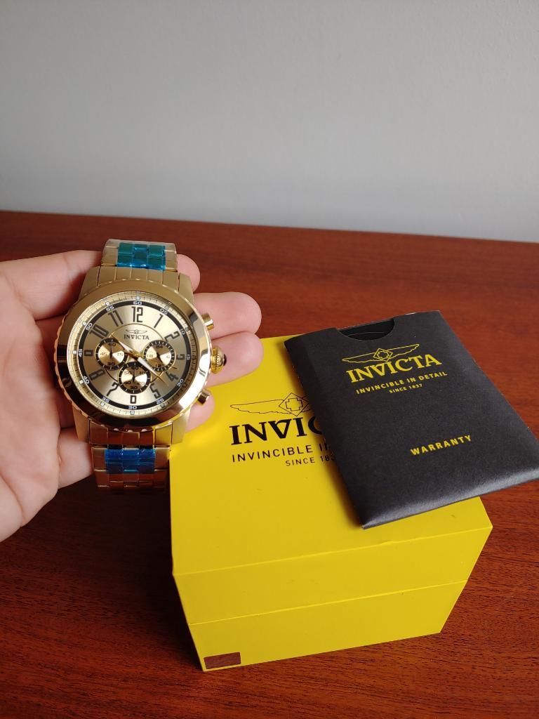 Reloj Invicta 50mm Cronometro Nuevo