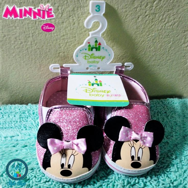 Zapatillas De Bebe Minnie Disney Original