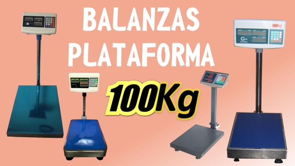 BALANZAS ELECTRONICAS DE 100 KILOGRAMOS PRODUCTOS NUEVOS