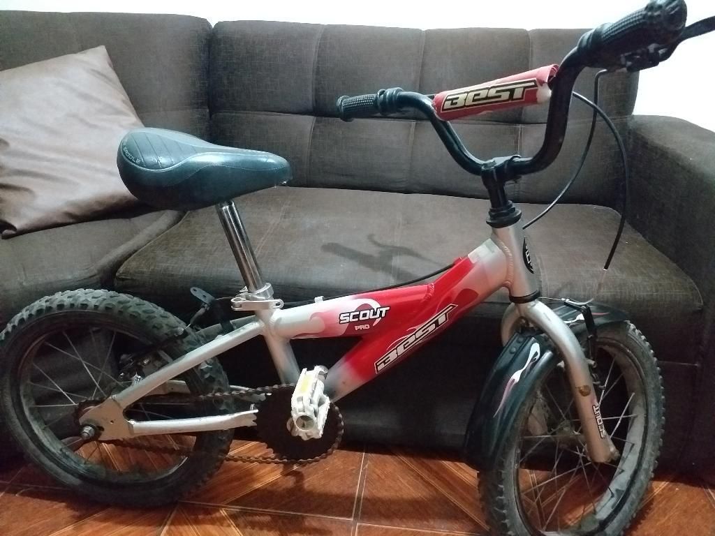 Bicicleta Bmx Aro 16 Niño Bike