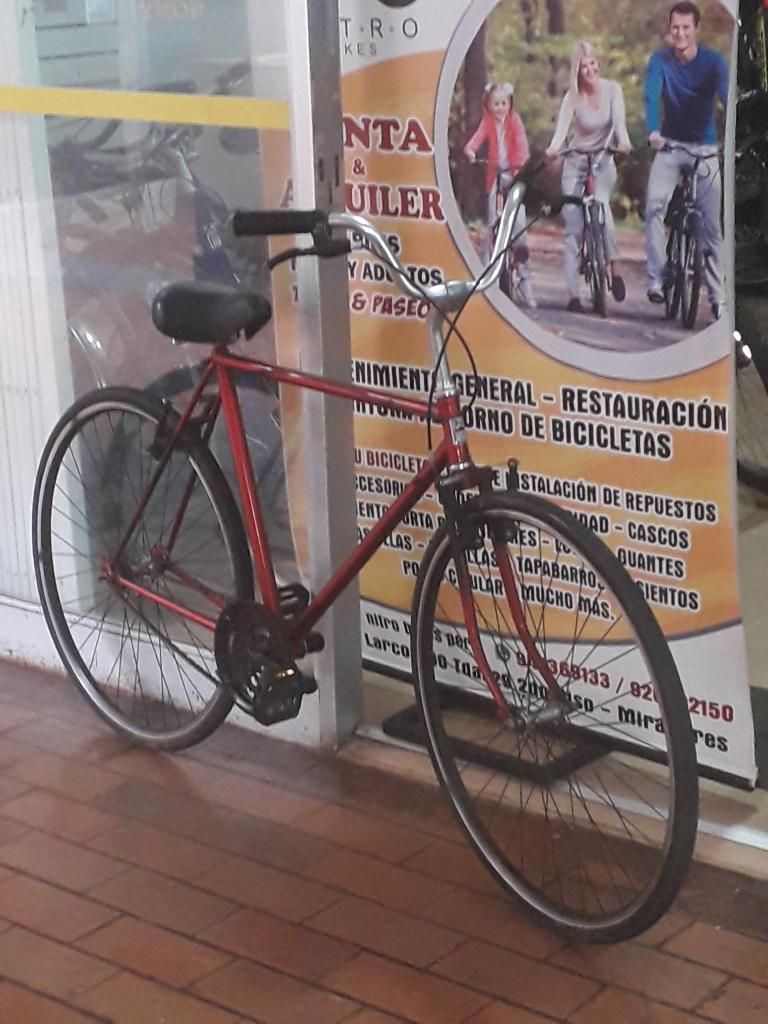 Bicicleta Hibrida Piñon Libre