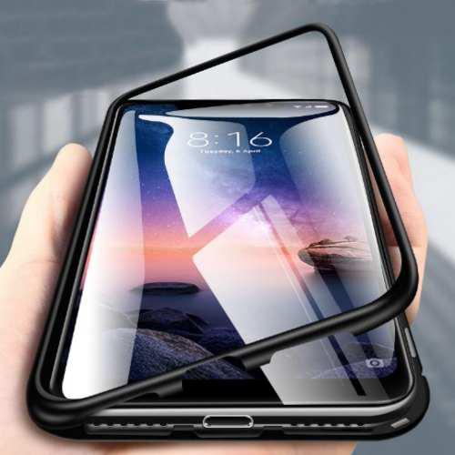 Case Bumper Magnetico Aluminio iPhone 6 7 8 Plus Xs Max Iman