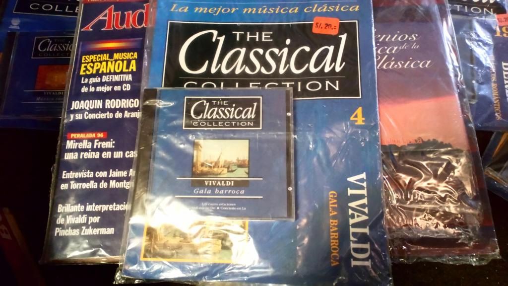 Colección de 25 CD de música clásica