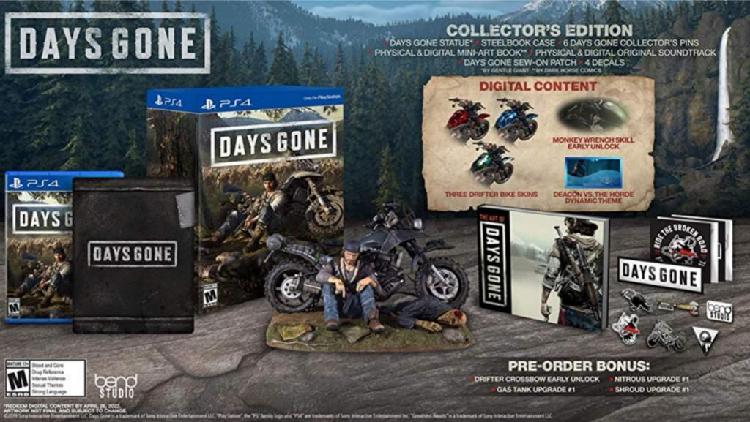 Days Gone Collectors Edition Ps