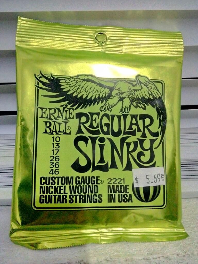 Ernie Ball Calibre 10 Made In Usa Nuevas