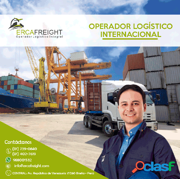 Operador Logístico Internacional Erca Freight
