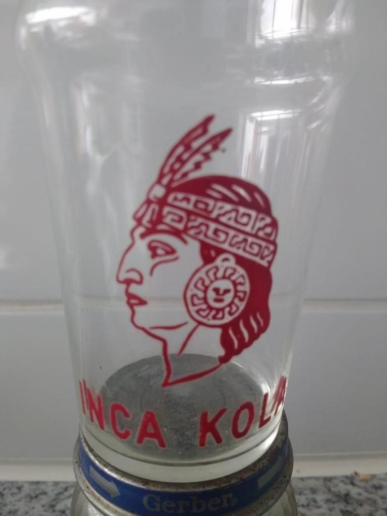Vaso de Inca Kola de colección.