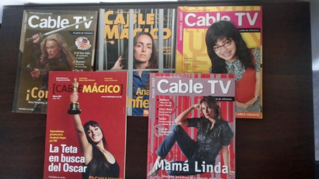 Vendo Revistas Somos, Cable Mágico, TVmás, Entre Otros. En
