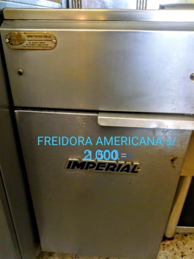 FREIDORAS (02) AMERICANAS FULL OPERATIVAS TF  HORNO
