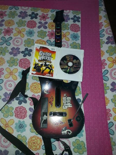 Guitar Hero Wii Original Guitarra Y Cd