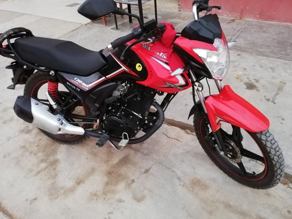 Moto Wanxin 150 Seminueva