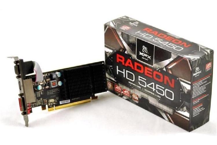 XFX Radeon HD 5450 Tarjeta gráfica 650 MHz Core 1 GB SDDR