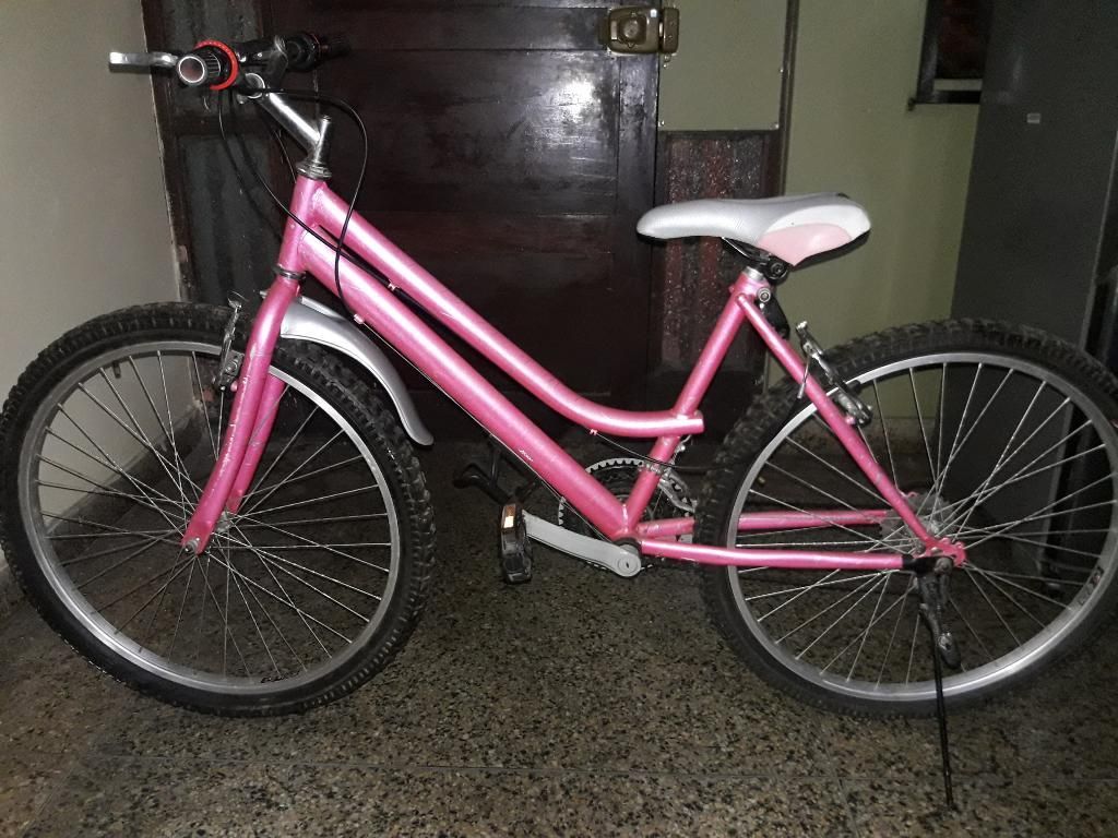 Bicicleta Rosada Rueda 26