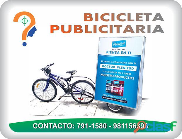 Bicicletas Publicitarias para Eventos
