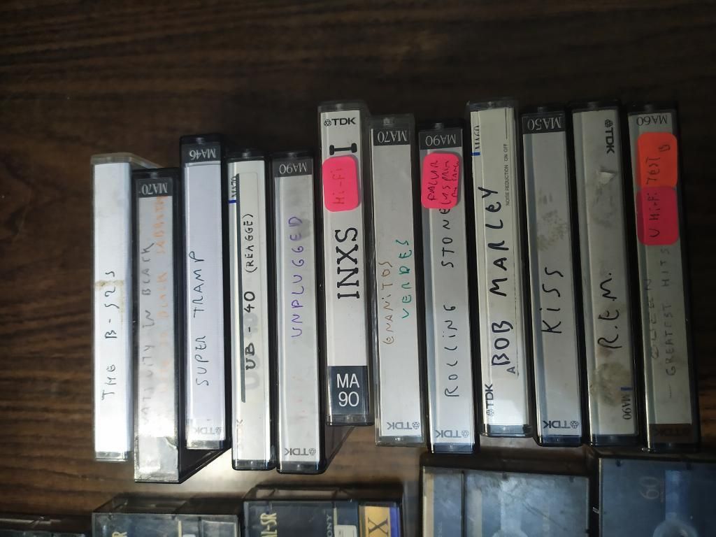 Cassettes Metal Tdk Ma, Sony Xr Y Sr Iv