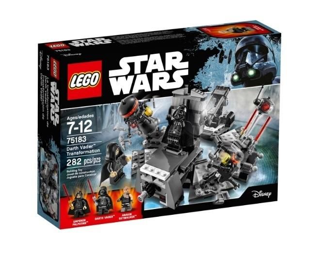LEGO Star Wars Darth Vader Transformation  N 282 Piezas