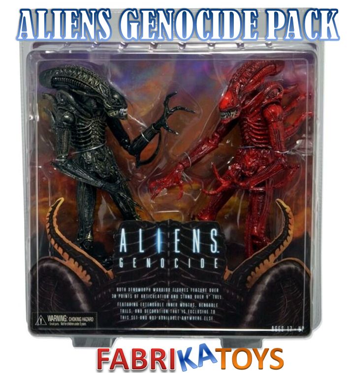 Muñecos Alien Pack Aliens Genocide Neca