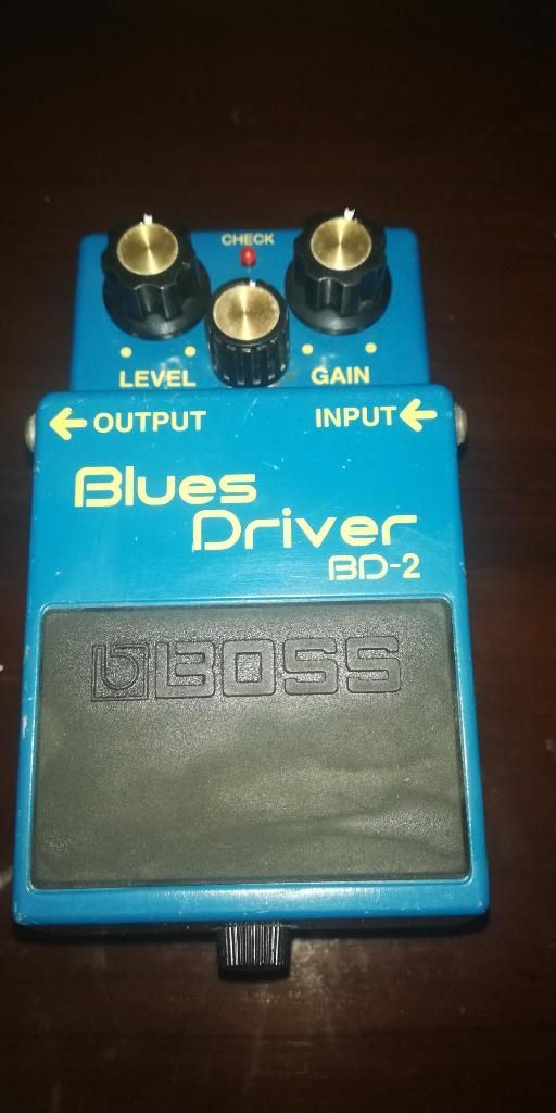 Pedal Efecto Guitarra Boss Blues Driver