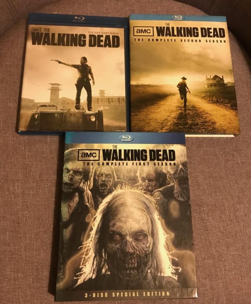 Temporadas 1, 2 Y 3 The Walking Dead Blu Ray