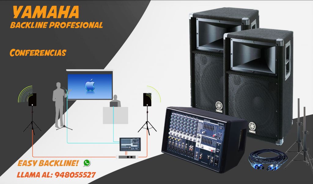 Yamaha Equipo de sonido Alquiler