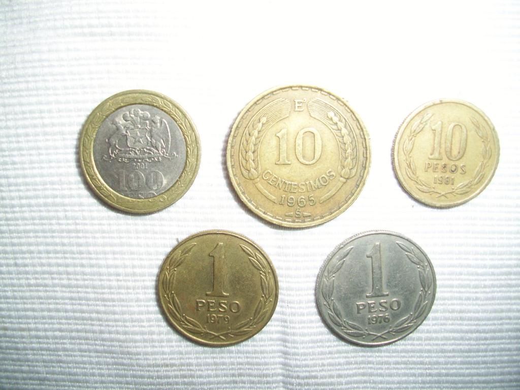 monedas chilenas de coleccion