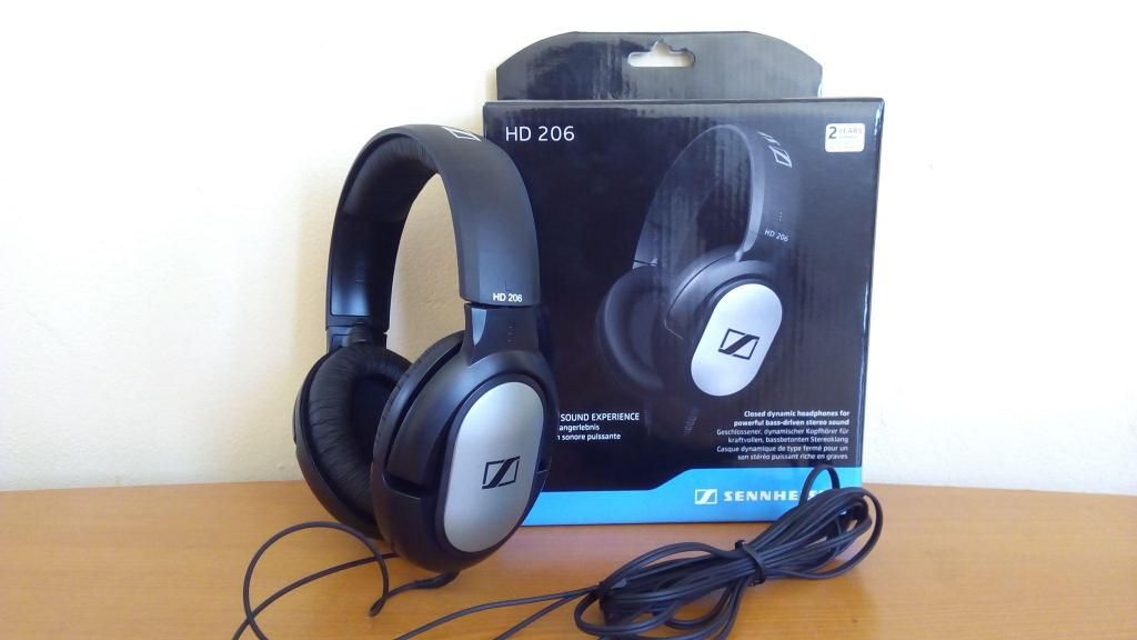 Audifonos Sennheiser HD 206 (originales - sin usar)