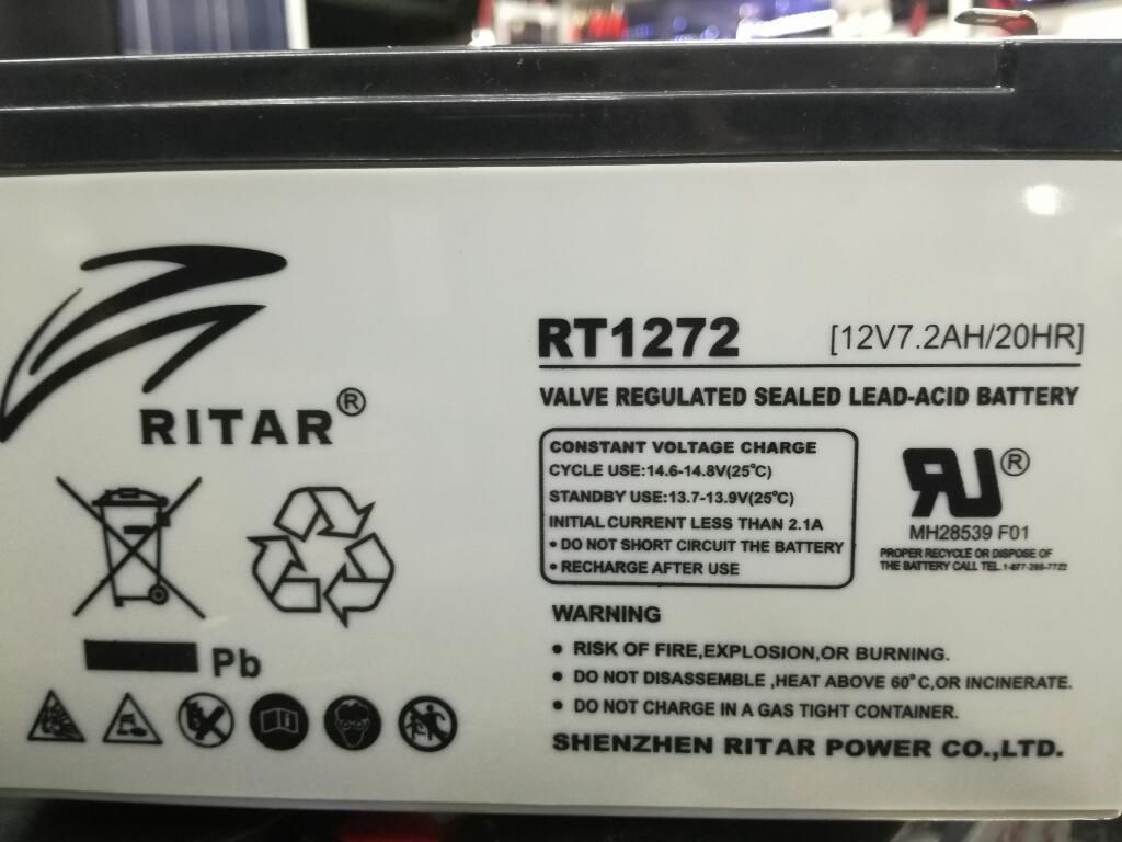 Bateria Ritar Power 12v 7.2