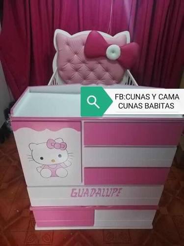 Cama Cuna Tapizada