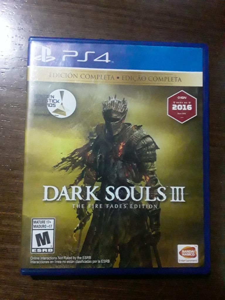 Dark Soul 3 Edición Completa de Ps4