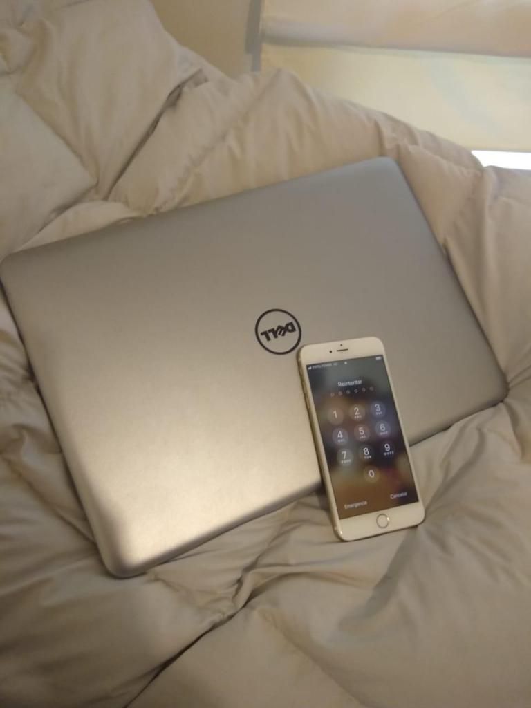 Laptop Dell Inspiron  iPhone 6Plus