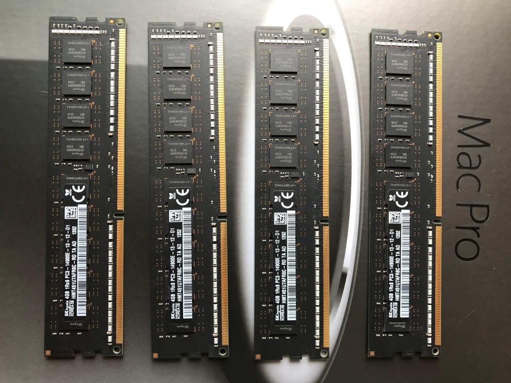 Memoria Ram 4x4 16 gb DDR MHz PC Mac pro