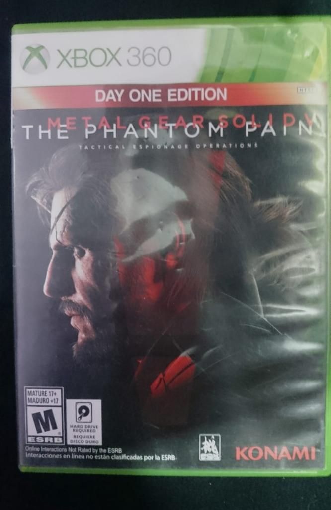 Metal Gear V: Phantom Of Pain Xbox 360
