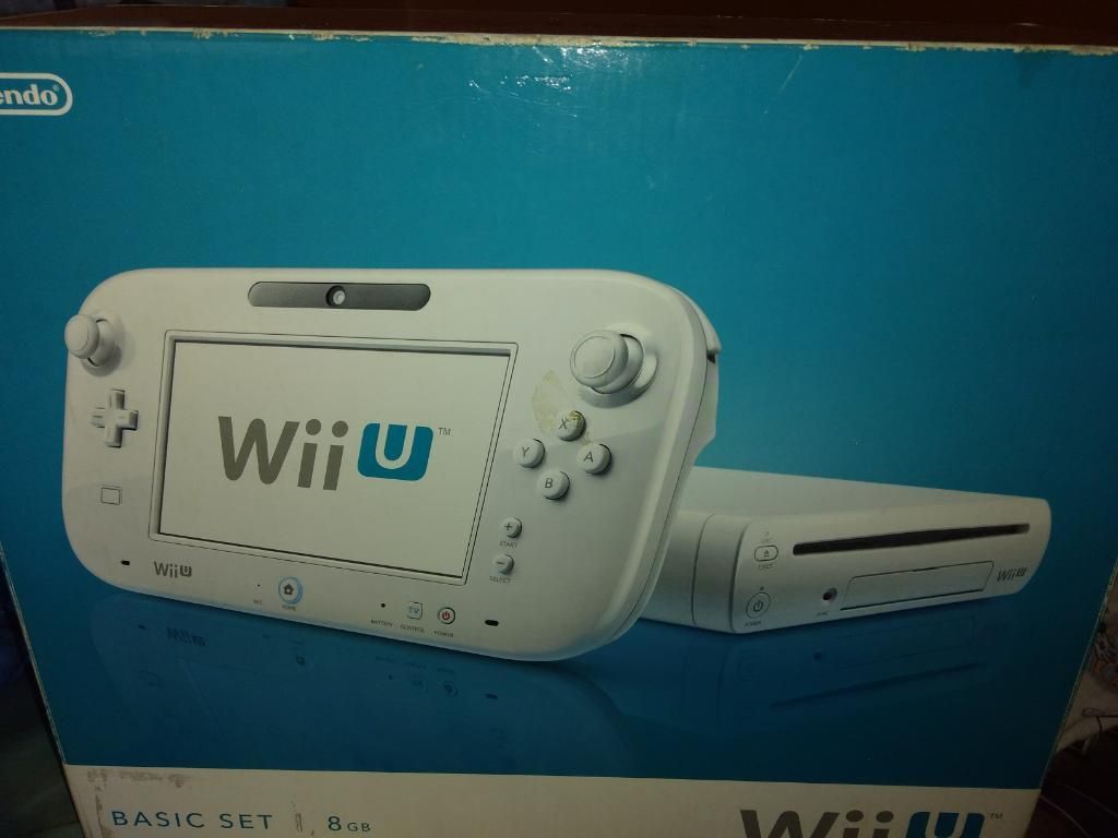 Nintendo Wii U 8gb Pantalla Exter