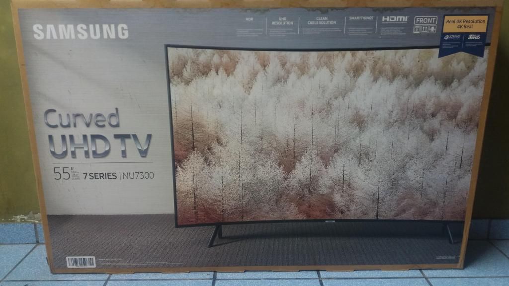 Ocasión por Viaje - TV 55 Curvo Samsung Comprado en Febrero