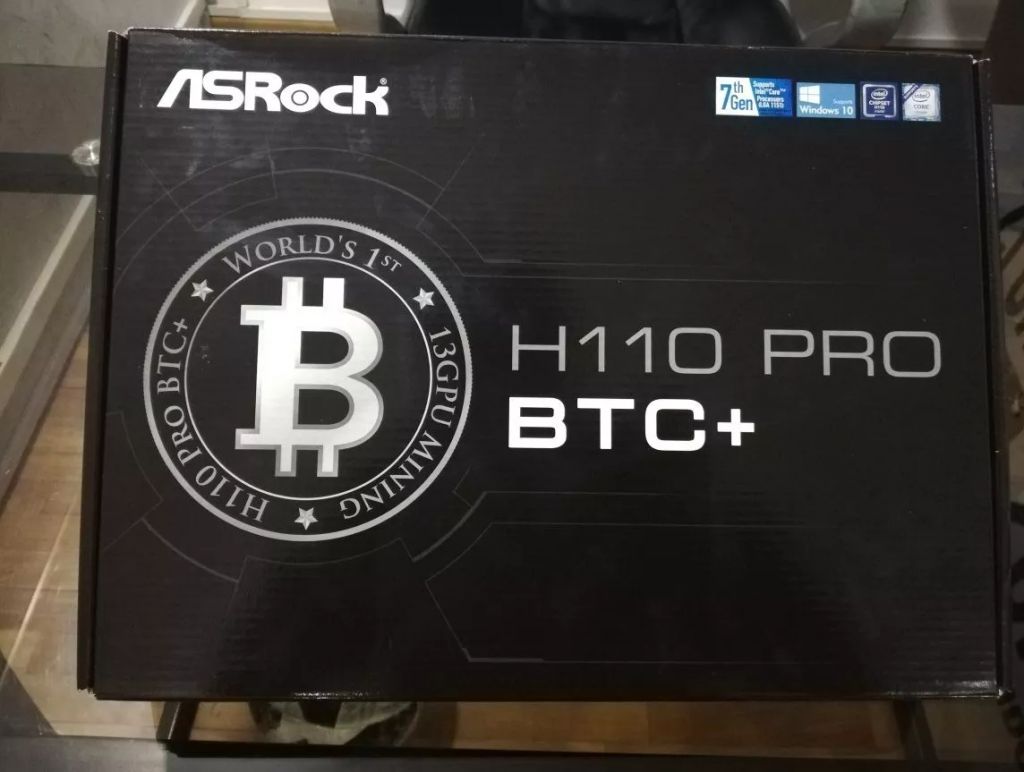 Placa Madre Asrock Btc H110 Pro Nueva Bitcoin Motherboard