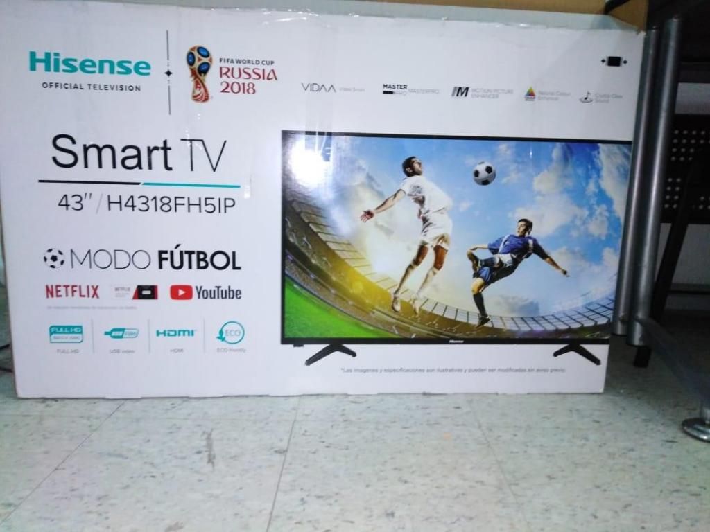 SMART TV 43" HISENSE