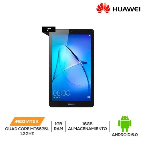 Tablet Huawei Mediapad T3 7, 7' Ram 1gb, 16gb, Android 6.0