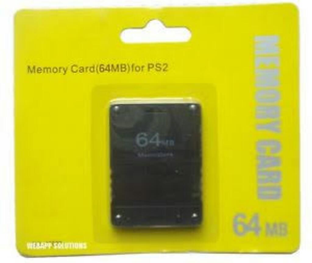 Vendo Memoria Ps2 de 64 Mb