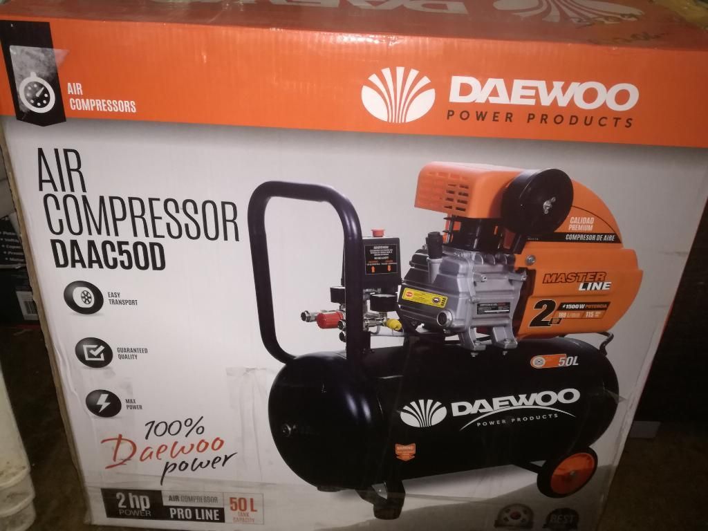 Compresora Daewoo 50l 2 Hp